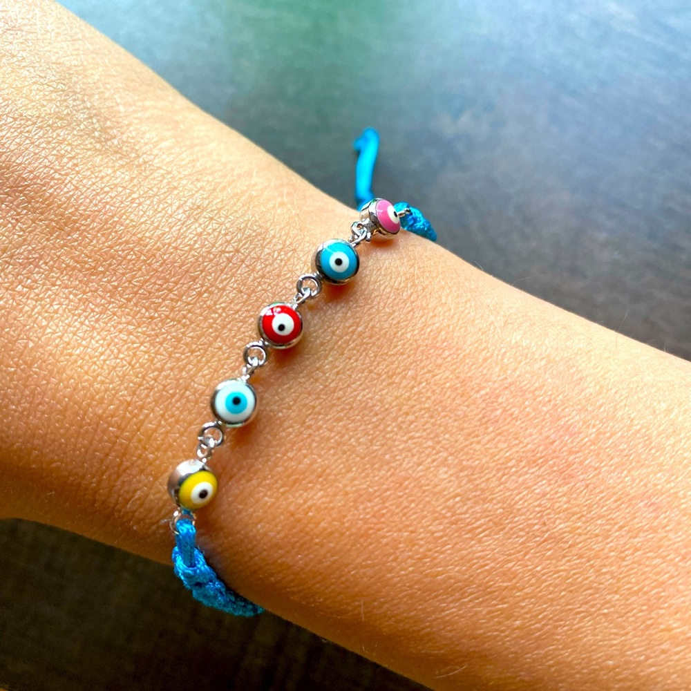 Colorful Evil Eye Bracelet